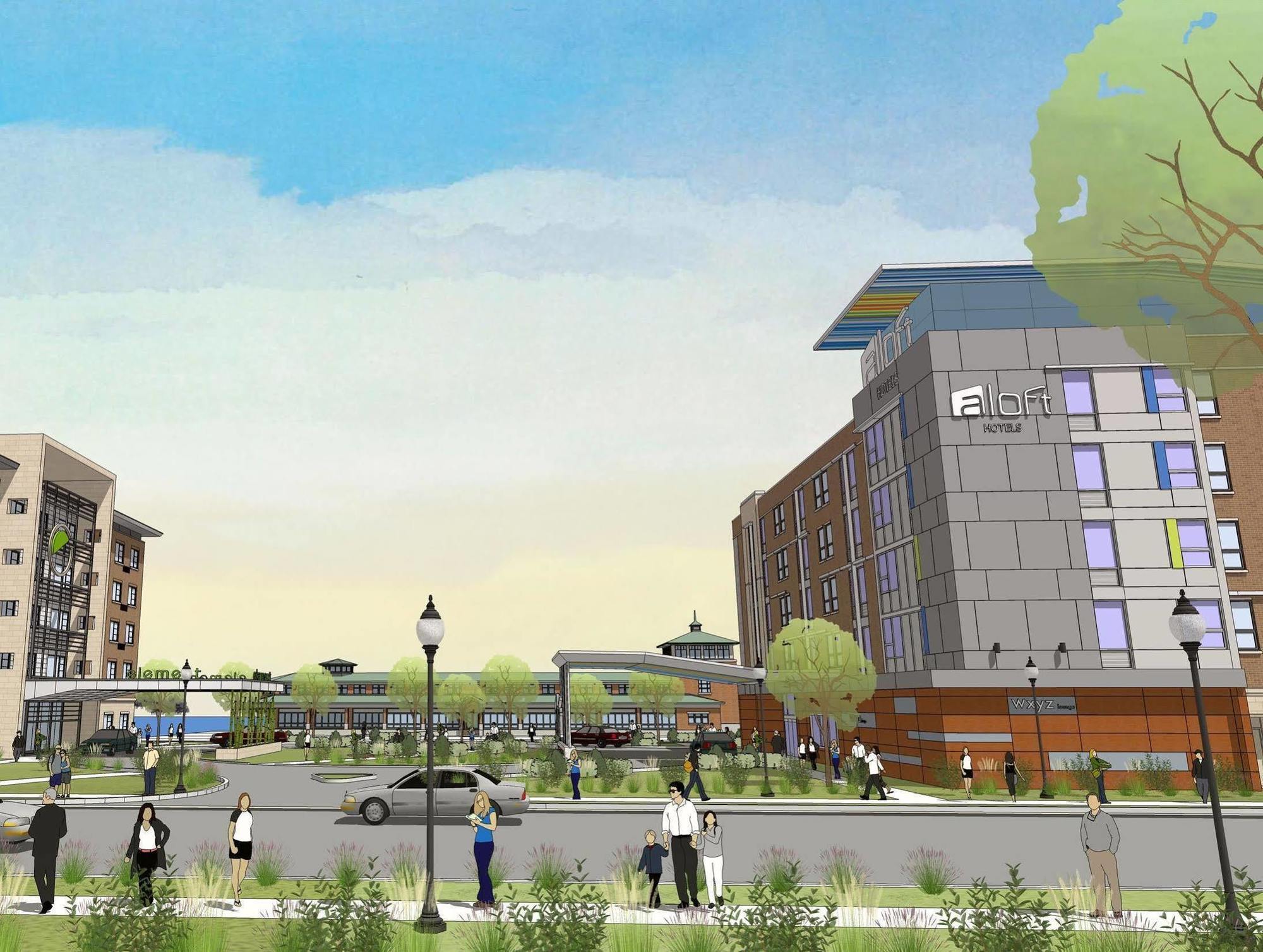 Aloft Syracuse Inner Harbor Bagian luar foto